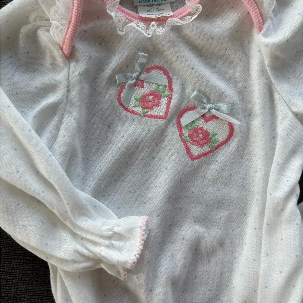 Vintage Carter's Baby Girl 2-Piece 